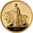 UK 1000 Pounds Una and The Lion 2019 Proof DIRIGE DEUS GRESSUS MEOS. MMXIX. W.WYON R.A. coin reverse