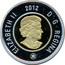 Canada 2 Dollars Polar Bear Toonie 2012 Proof KM# 837 ELIZABETH II D G REGINA 2012 coin obverse
