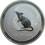 Australia 2 Dollars (Year of the Rat) 2 0 0 8 2 OZ 9999 SILVER coin reverse
