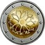 Cyprus 2 Euro 30 years of the Cyprus Institute of Neurology and Genetics 2020 ΚΥΠΡΟΣ KIBRIS INETITOYTO NEYPOAORIAΣ & RENETIKHΣ KIMPOY 1990-2020 coin reverse