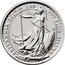 UK 2 Pounds (20th Anniversary of the Silver Britannia) 1 OZ 999 FINE SILVER BRITANNIA NATHAN coin reverse