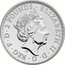 UK 2 Pounds (Britannia sunburst finish) KM# 1347 ELIZABETH II∙D∙G∙REG∙F∙D∙2 POUNDS∙ J.C coin obverse