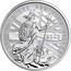 UK 2 Pounds Britannia The Spirit of a Nation 2020 Reverse Frosted BRITANNIA 1 OZ 999 FINE SILVER 2020 coin reverse