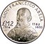 Malta 2 Pounds (Francesco Abela) KM# 24 GIOV.FRANCESCO ABELA £M2 1582-1655 1974 coin reverse