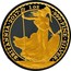 UK 2 Pounds (Gold Black Empire Britannia) BRITANNIA 2017 1 OZ 999 FINE SILVER coin reverse