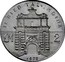 Malta 2 Pounds (Mdina Gate) KM# 20 IL-BIEB TA'L-IMDINA LM 2 1973 coin reverse