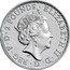 UK 2 Pounds (The Britannia) 2 POUNDS ELIZABETH II D G REG F D coin obverse