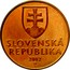 Slovakia 2 Sk Trial Strike 2002  SLOVENSKÁ REPUBLIKA 2002 Z coin obverse