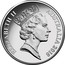 Australia 20 Cents (Queen Elizabeth II 90th Birthday) KM# 82.1 ELIZABETH II AUSTRALIA 2016 RDM coin obverse