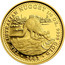 Australia 25 Dollars Kangaroo 2002 P Proof THE AUSTRALIAN NUGGET 1/4 OZ. 9999 GOLD 2002 coin reverse