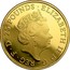 UK 25 Pounds Britannia facing left 2015 ELIZABETH II D G REG F D 25 POUNDS coin obverse