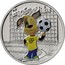 Russia 25 Pounds The Barkers Cartoon Coloured 2020 ММД БАРБОСКИНЫ coin reverse
