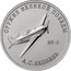 Russia 25 Rubles The weapon of great victory - YaK-9 2020 ОРУЖИЕ ВЕЛИКОЙ ПОБЕДЫ ЯК-9 А.С. ЯКОВЛЕВ coin reverse