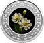 Canada 3 Dollars NorthWest Territories. Mountain Avens 2020  coin reverse