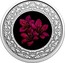 Canada 3 Dollars Nunavut. Purple Saxifrage 2020  coin reverse