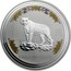 Australia 30 Dollars Year of the Tiger Colored 2010 P 2010 1 KILO 999 SILVER coin reverse