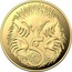 Australia 5 Cents Echidna 2020 Proof 5 coin reverse
