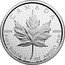 Canada 5 Dollars 30th Anniversary of the Silver Maple Leaf 2018 Proof KM# 625a.1 9999 9999 CANADA FINE SILVER 1 OZ ARGENT PUR coin reverse