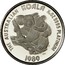 Australia 5 Dollars Koala 1989 Proof KM# 122 THE AUSTRALIAN KOALA 1/20 OZ 9995 PLATINUM 1989 coin reverse
