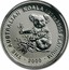 Australia 5 Dollars Koala 2000 KM# 469 THE AUSTRALIAN KOALA 1/20 OZ .9995 PLATINUM 2000 coin reverse