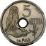 Greece 5 Lepta George I Pattern strike 1912 KM# E24 5 ΛΕΠΤΑ CH. PILLET coin reverse