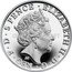 UK 5 Pence Britannia in profile 2015 Proof ELIZABETH II D G REG F D 5 PENCE coin obverse
