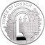 UK 5 Pounds Tower of London - The White Tower (Piedfort) 2020 Proof TOWER OF LONDON coin reverse