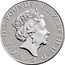 UK 5 Pounds White Horse of Hanover 2020 ELIZABETH II D G REG F D 5 POUNDS coin obverse