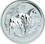 Australia 50 Cents (Year of the Horse) KM# 2110 YEAR OF THE HORSE coin reverse