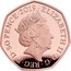 UK 50 Pence 50th Anniversary of the 50 New Pence 2019 Proof ELIZABETH ∙ II ∙ DEI ∙ GRA ∙ REG ∙ FID ∙ DEF ∙ 2019 coin obverse