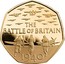 UK 50 Pence 75th Anniversary of the Battle of Britain 2015 Proof THE BATTLE OF BRITAIN GB 1940 coin reverse