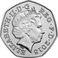 UK 50 Pence Battle of Britain. Piedfort 2015 Proof ELIZABETH II D G REG F D 2015 IRB coin obverse