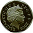 UK 50 Pence Britain's entry European Economic Community 2009 ELIZABETH II D G REG F D 2009 coin obverse