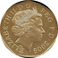 UK 50 Pence D-Day Landing Piedfort 2009 ELIZABETH II D G REG F D 2009 coin obverse