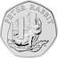 UK 50 Pence Peter Rabbit 2020 BU PETER RABBIT coin reverse