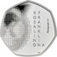 UK 50 Pence Rosalind Franklin 2020 Proof ROSALIND FRANKLIN A DK PHOTOGRAPH 51 coin reverse