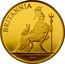 UK 50 Pounds Britannia Owl 2013 KM# 1272 BRITANNIA 1/2 OUNCE FINE GOLD 2013 coin reverse