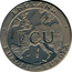UK ECU Britannia 1992 UNC ENGLAND EUROPE EUROPA ECU coin obverse