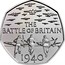 UK Fifty Pence (Battle of Britain) THE BATTLE OF BRITAIN GB 1940 coin reverse