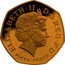UK Fifty Pence Kew Gardens. Piedfort 2009 British Royal Mint Proof ELIZABETH∙II D∙G∙REG∙F∙D FIFTY PENCE IRB coin obverse