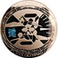 UK Five Pounds Countdown to London 2012. Piedfort 2009 Proof COUNTDOWN 2009 LONDON 2012 TM CA XXX OLYMPIAD coin reverse