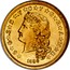 USA Four Dol. (1880 Stella Pattern) ★6★G★.3★S★.7★C★7★G★R★A★M★S★ LIBERTY 1880 coin obverse