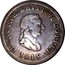 Canada Half penny Genuine British 1815 NS-26A1 GENUINE BRITISH COPPER 1815 coin obverse