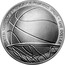 USA One Dollar Basketball Hall of Fame 2020 P Proof UNITED STATES OF AMERICA E PLURIBUS UNUM ONE DOLLAR coin obverse