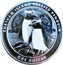 New Zealand One Dollar Chatham Island Crested Penguin 2020 Bullion CHATHAM ISLAND CRESTED PENGUIN ONE DOLLAR coin reverse
