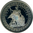 UK One Dollar Hong Kong Returns to China Colored 1997 UNC ONE DOLLAR 1997 coin obverse