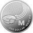 Australia One Dollar The Great Aussie Coin Hunt - Letter M 2019 M ONE DOLLAR MEAT PIE coin reverse