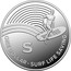 Australia One Dollar The Great Aussie Coin Hunt - S 2019 ONE DOLLAR S SURF LIFE SAVING coin reverse