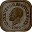 Australia One Penny George V (Kookaburra Pattern - Type 8) 1920 Pattern KM# Pn15 GEORGIVS V D.G.BRITT:OMN:REX 1920 coin obverse