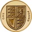 UK One Pound Royal Shield 2015 KM# 1340b ONE POUND coin reverse